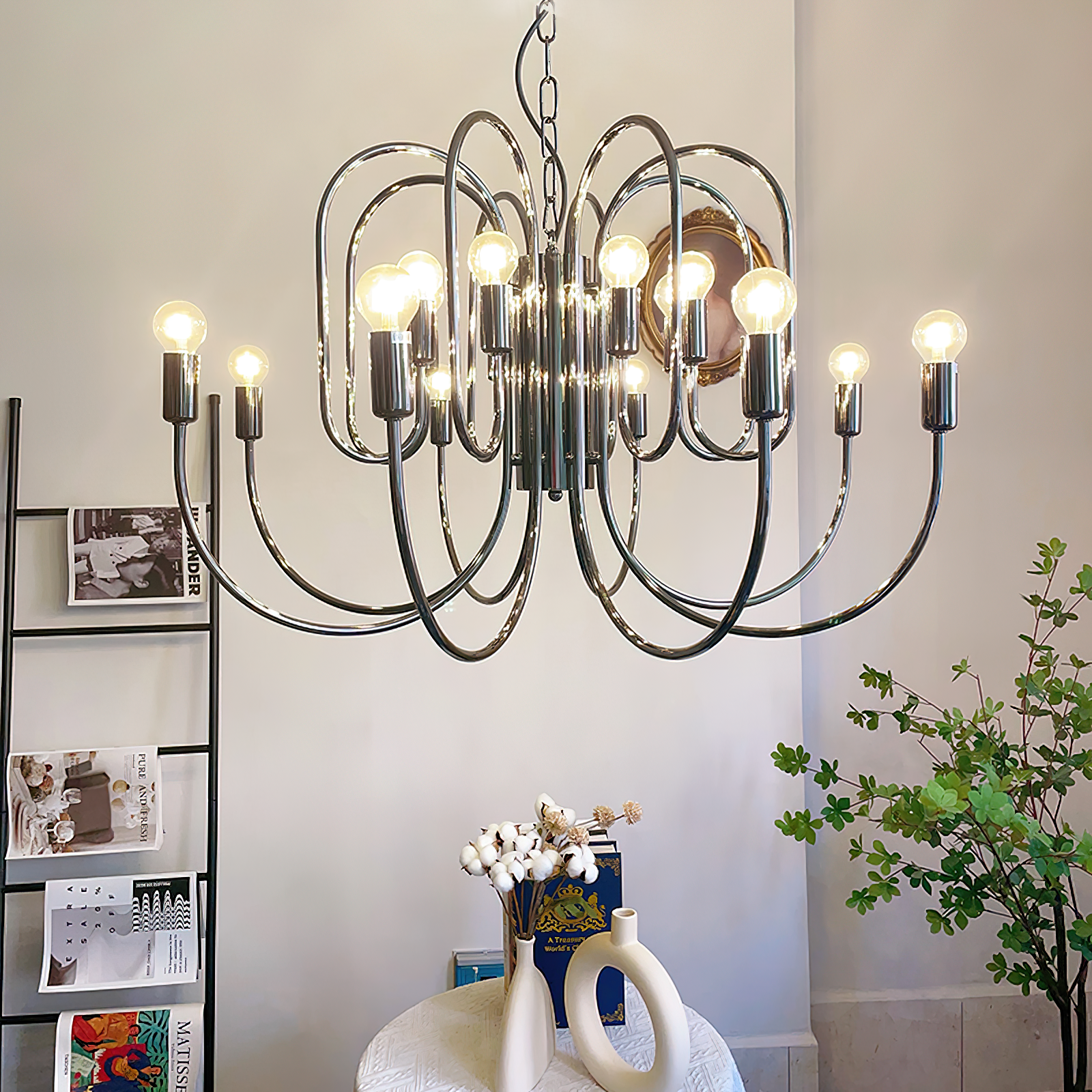 Ombre Eleganter Vintage-Industrie-Kronleuchter-Letslighting