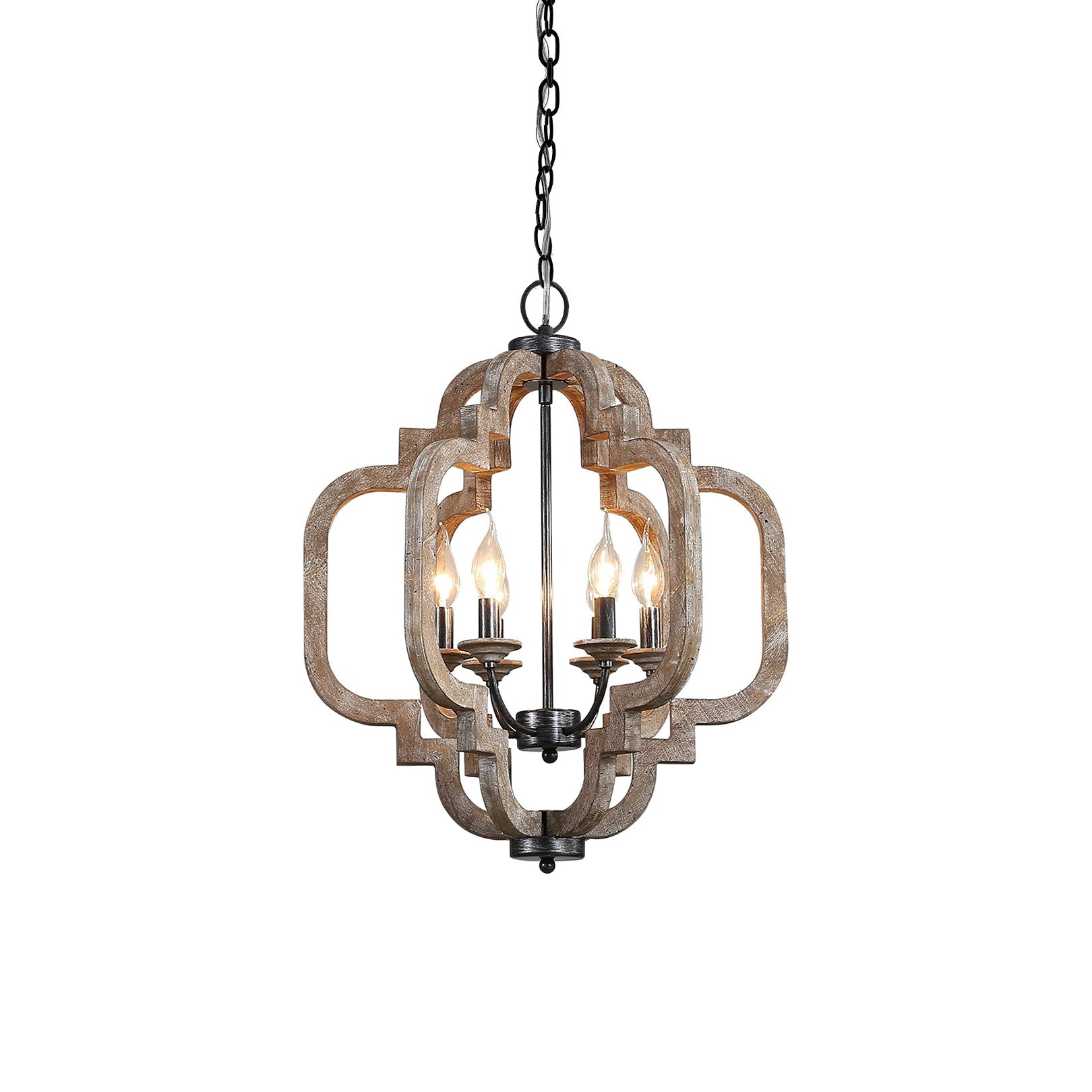 Polar Postmodern Luxus Holz Pendelleuchte-Letslighting