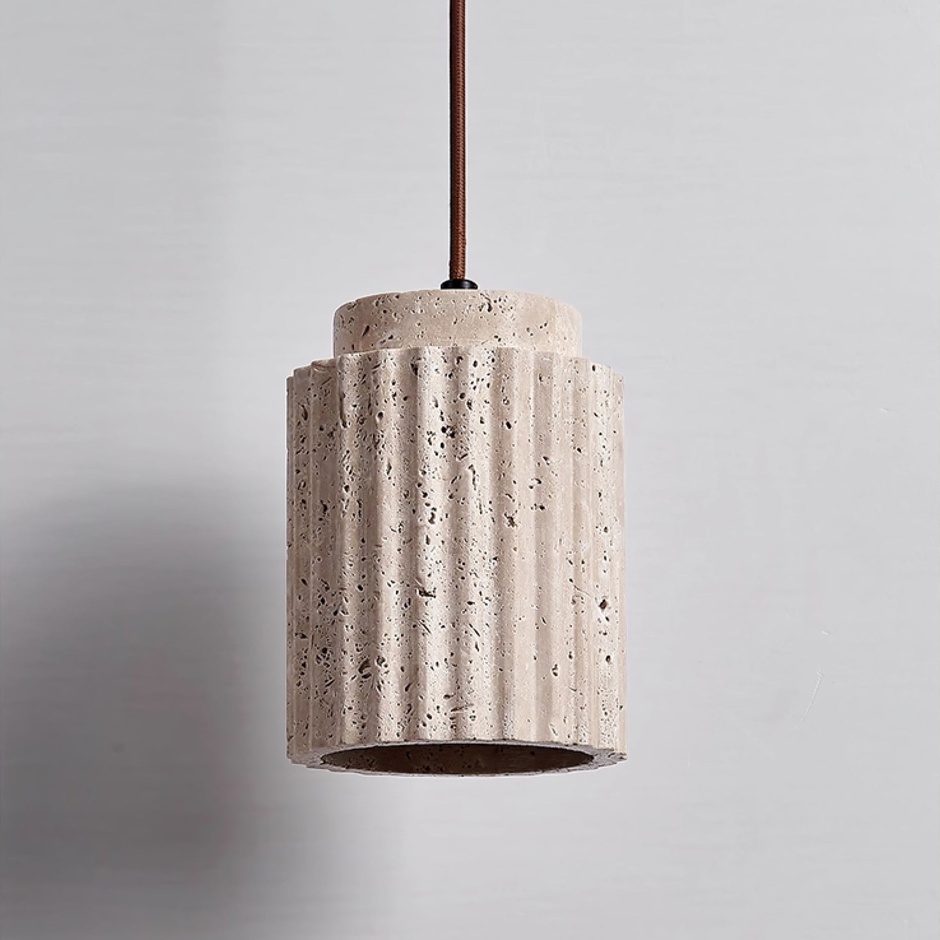 Mysolel Travertine Pendant Light - Neutralighting