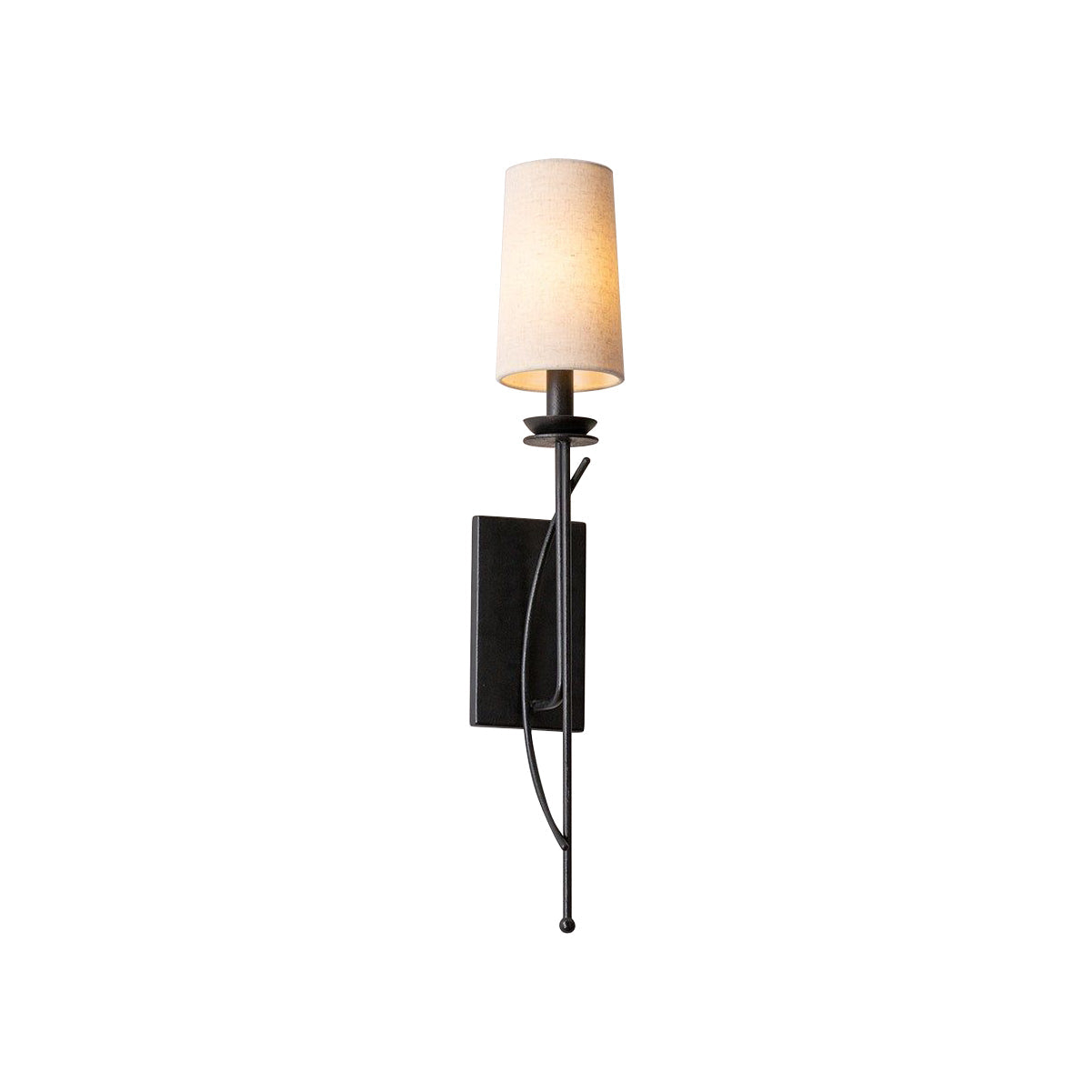 Cirrus Elegante Stoff Wandleuchte-Letslighting