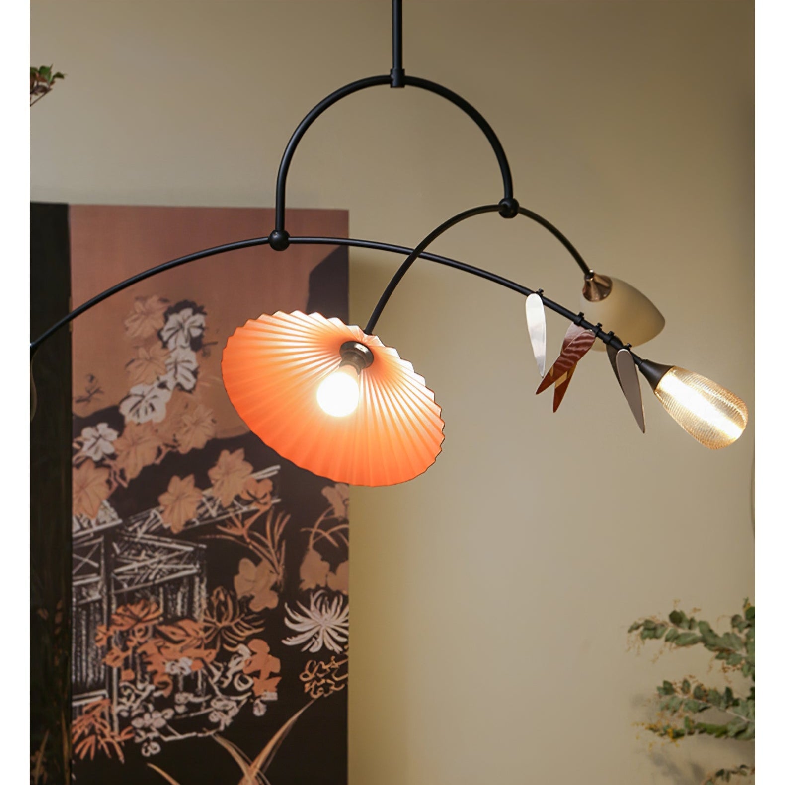 Flora Artisan Pendelleuchte aus Glas-Letslighting
