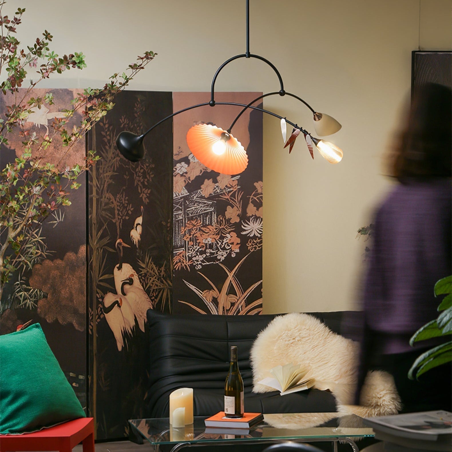Flora Artisan Pendelleuchte aus Glas-Letslighting