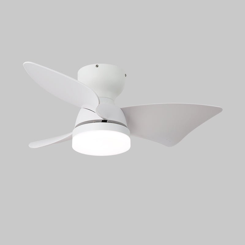 Mirella Deckenventilatorleuchte Silber Holz