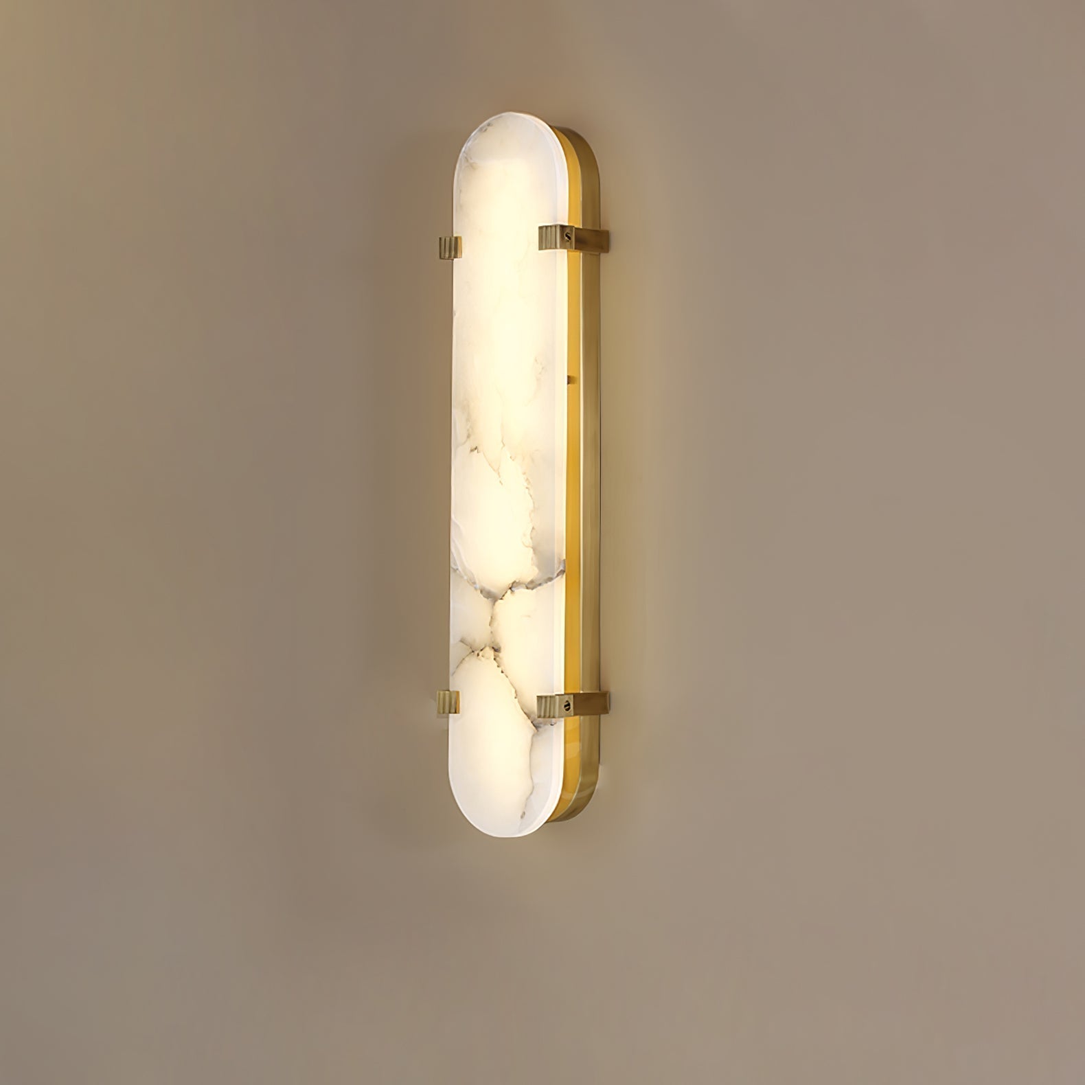 Lunaris Oval Alabaster Wall Light - Neutralighting