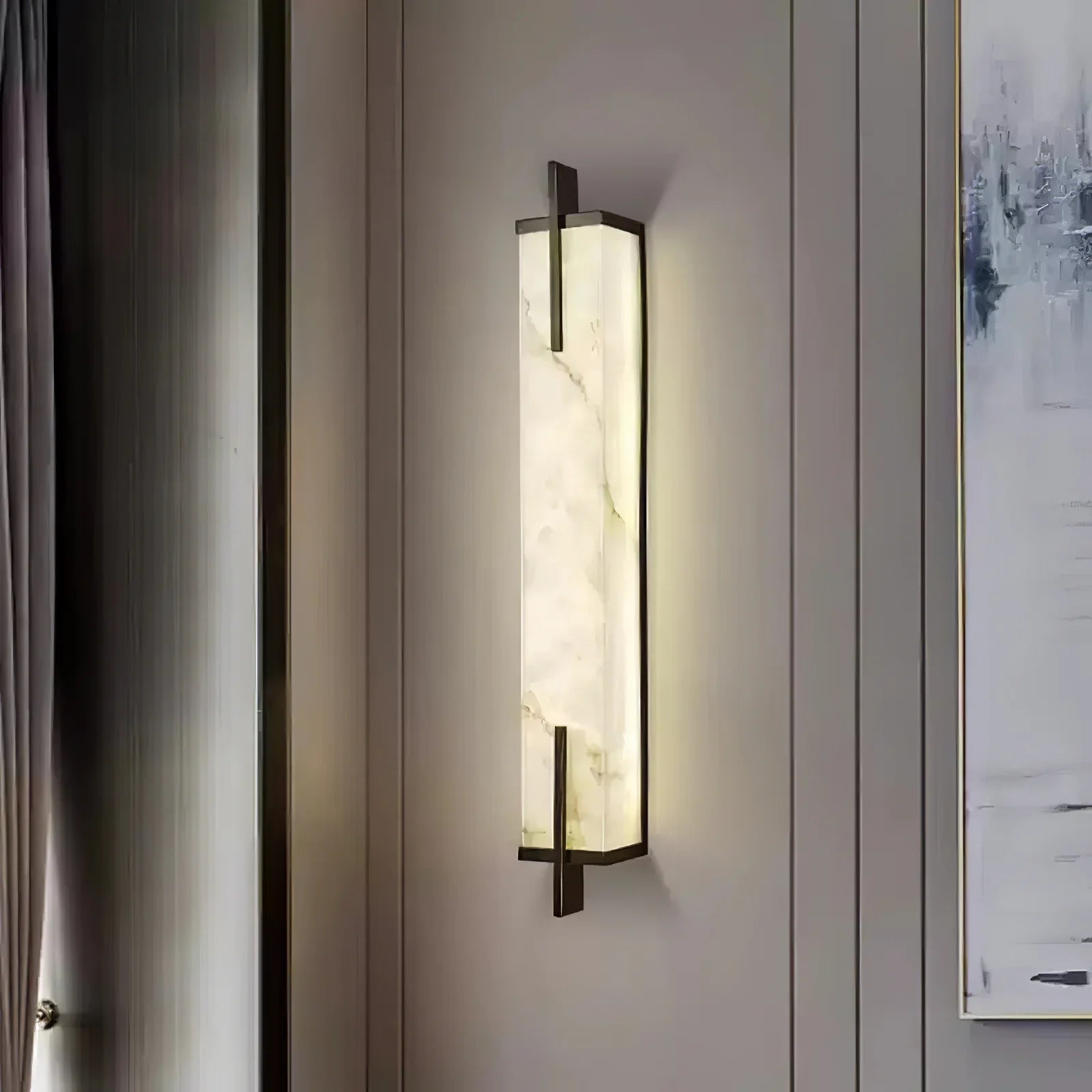 Zenith Alabaster-Wandleuchte
