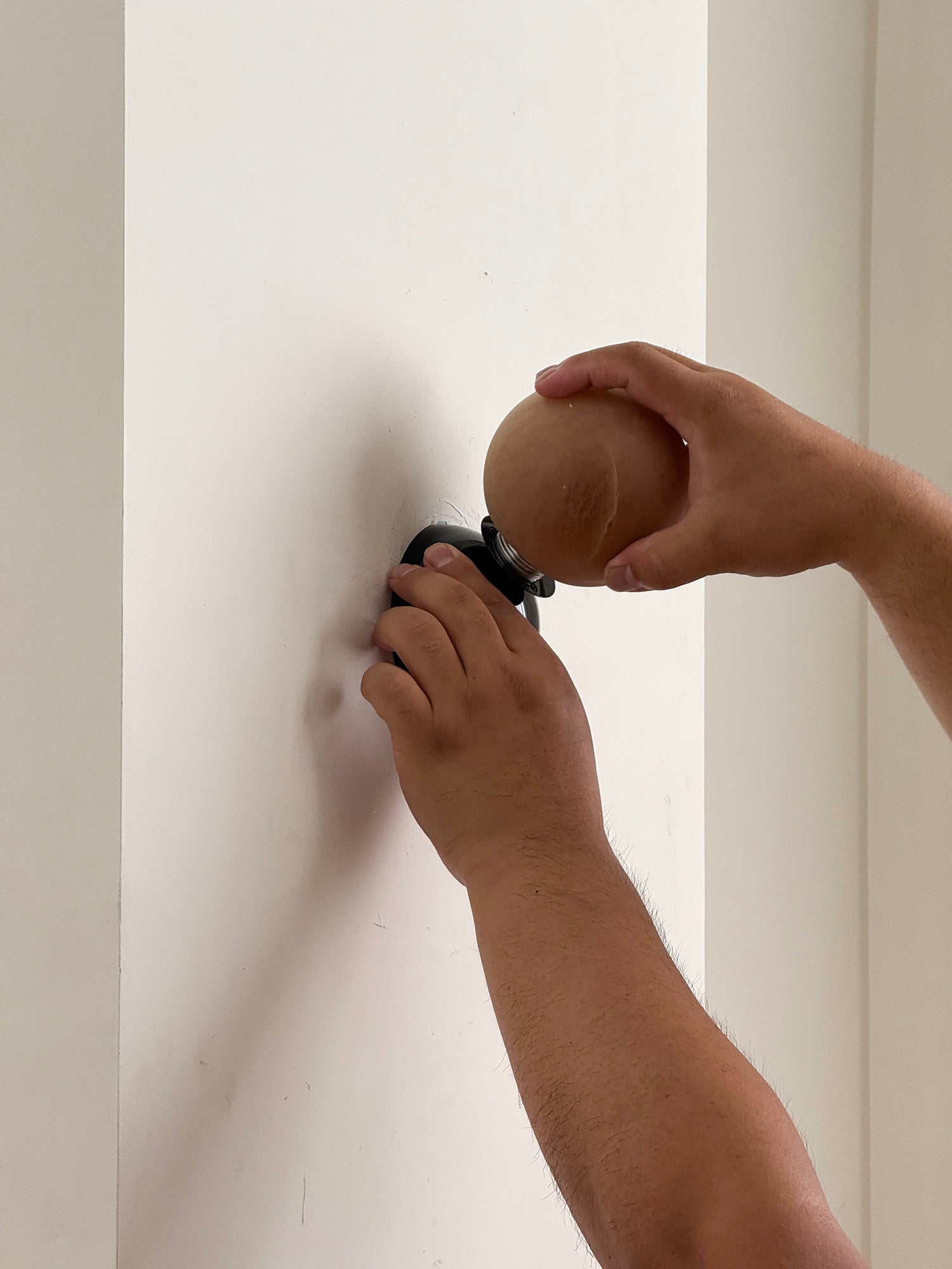 Arca Modern Minimalist Eclipse Mrable Metal Wall Lamp - Letslighting