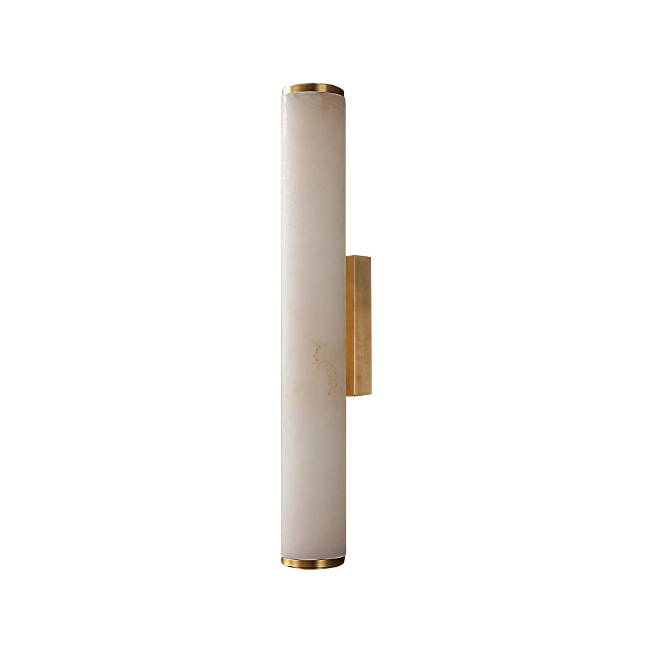 Arcus Modern Minimalist Elegance Brass Alabaster Sconce Wall Lamp - Letslighting