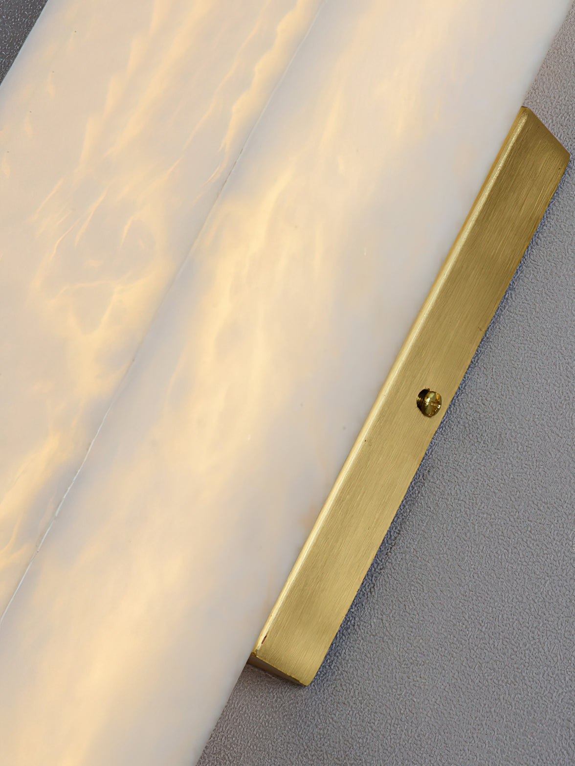 Arcus Modern Minimalist Elegance Brass Alabaster Sconce Wall Lamp - Letslighting