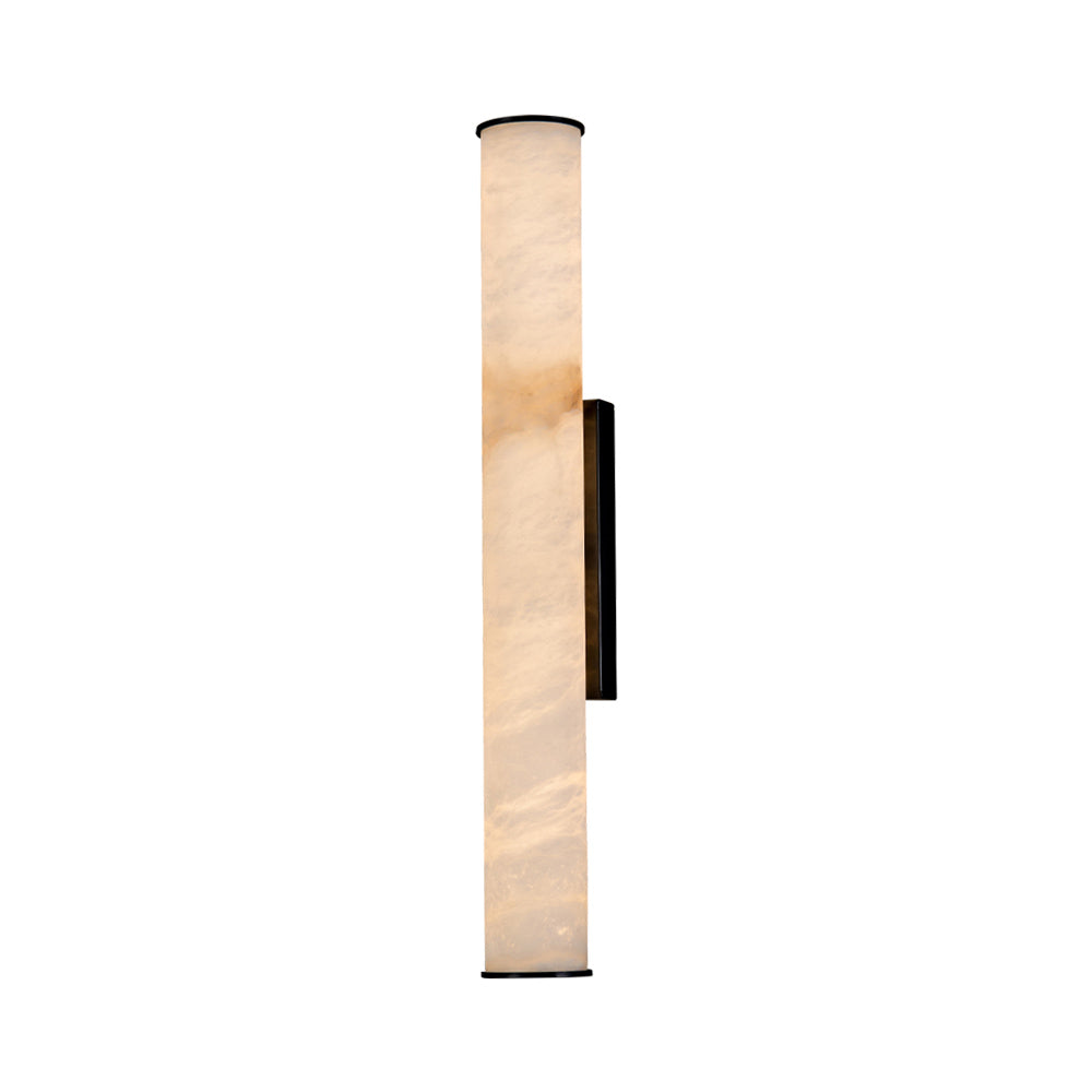 Arcus Modern Minimalist Elegance Brass Alabaster Sconce Wall Lamp - Letslighting