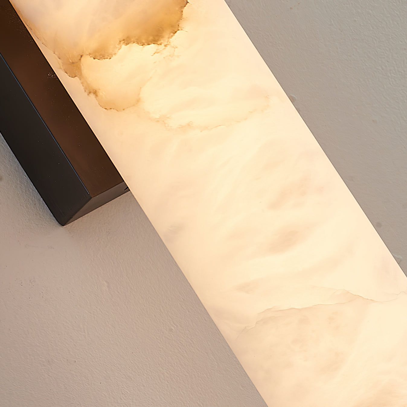 Arcus Modern Minimalist Elegance Brass Alabaster Sconce Wall Lamp - Letslighting