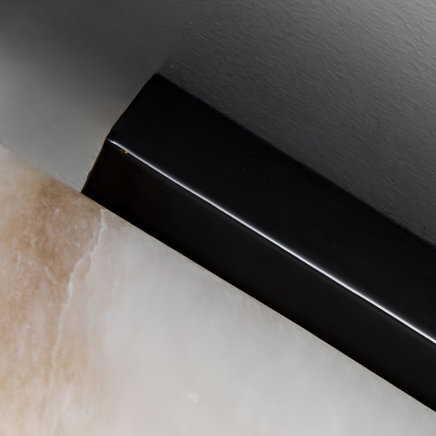 Arcus Modern Minimalist Elegance Brass Alabaster Sconce Wall Lamp - Letslighting