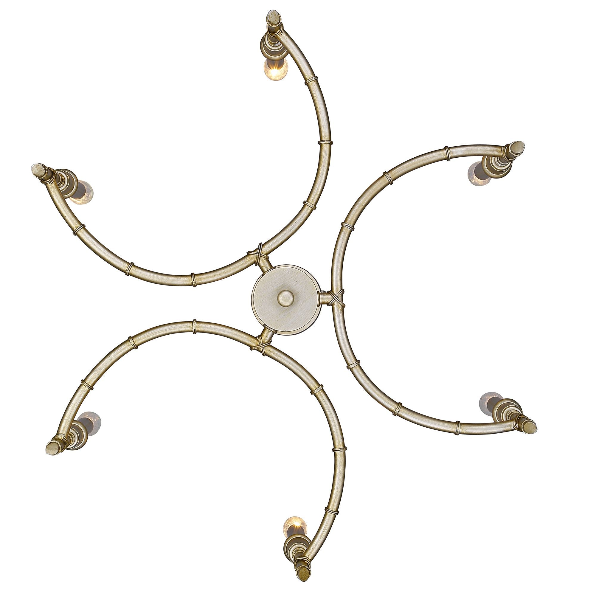 Jetset Vintage Industrie Luxus Messing-Kronleuchter-Letslighting