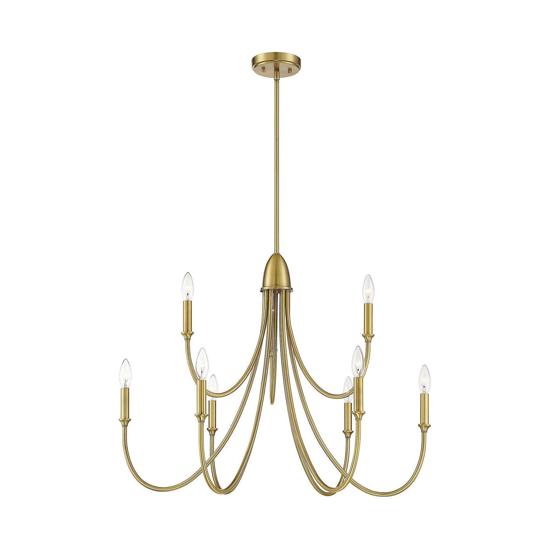 Lumin Vintage Industrieller Stoff-Kronleuchter-Letslighting