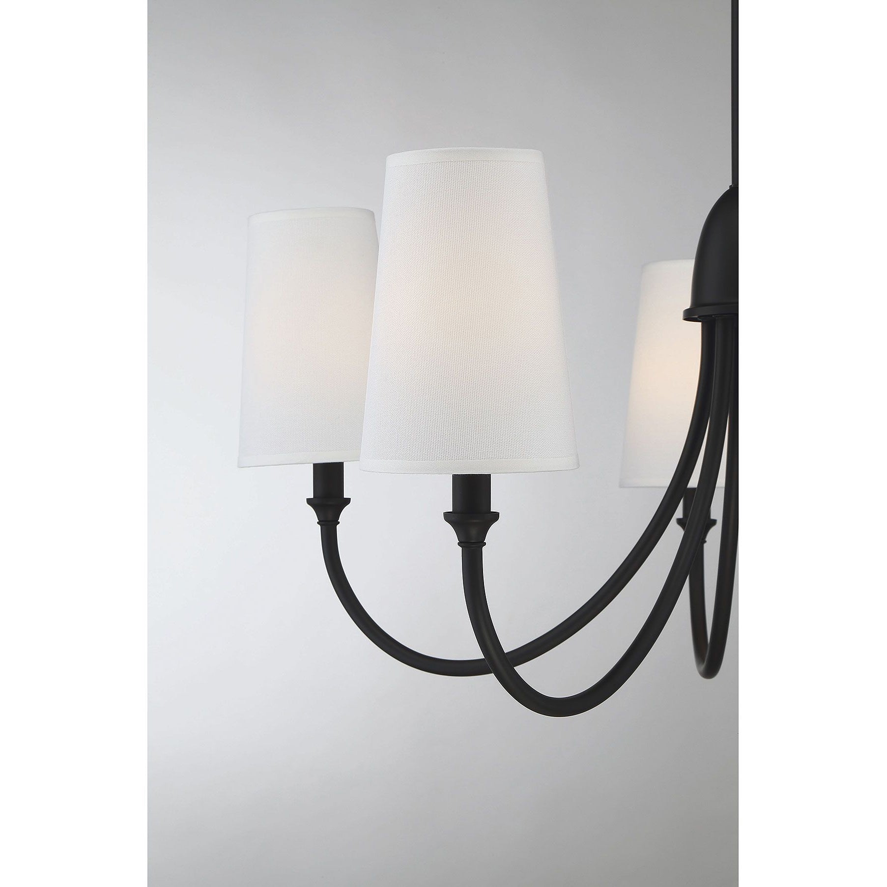 Lumin Vintage Industrieller Stoff-Kronleuchter-Letslighting