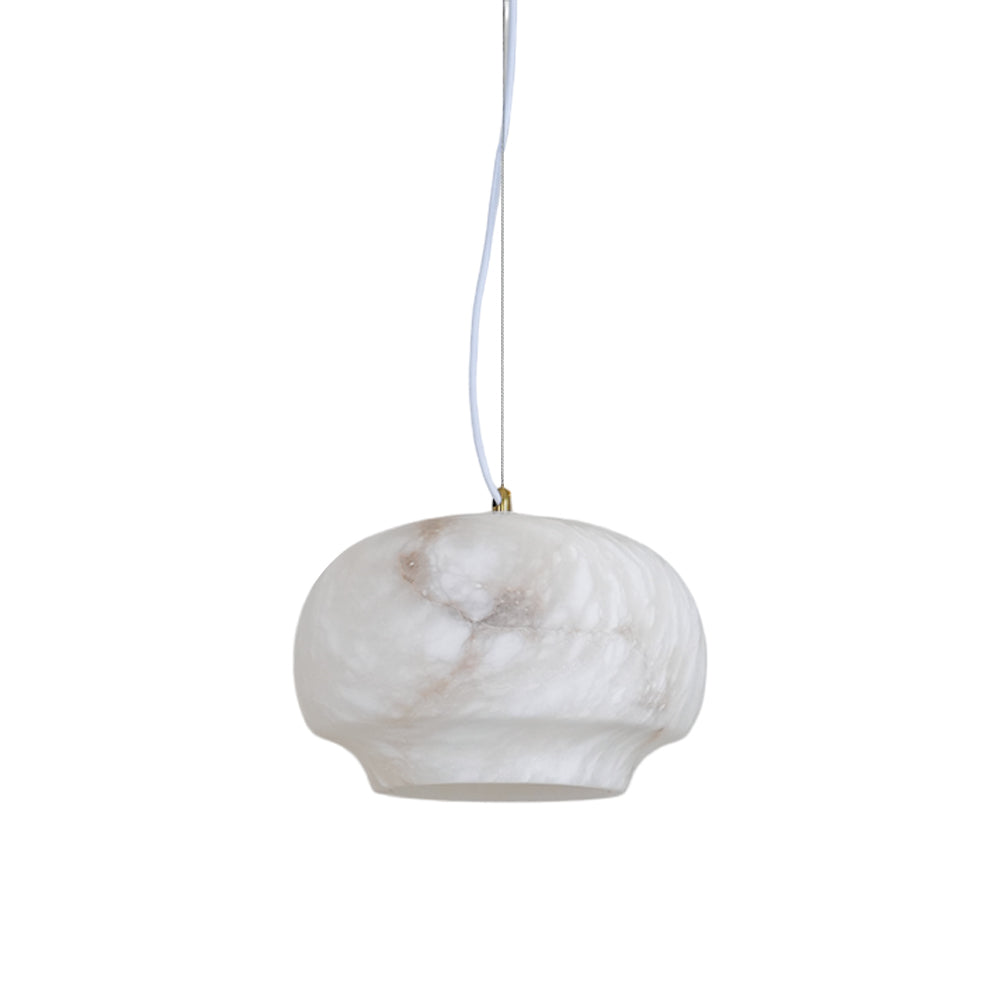 Miroir Modern Minimalist Alabaster Metal Pendant Lamp - Letslighting
