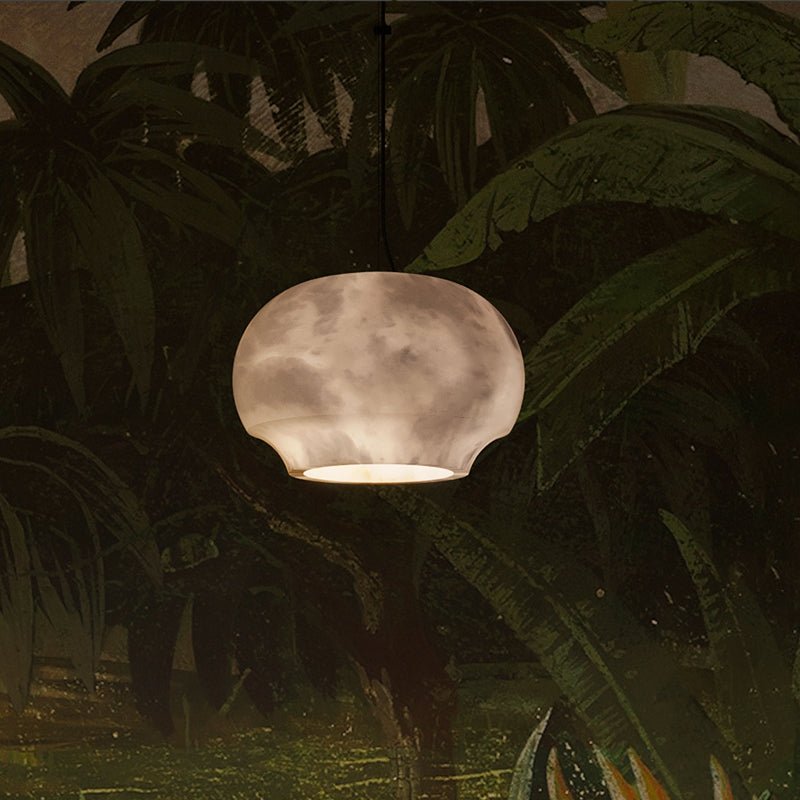 Thalia Minimalist Alabaster Pendant Light - Neutralighting