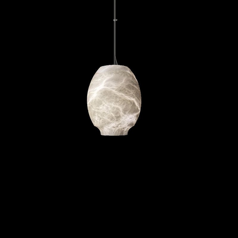 Thalia Minimalist Alabaster Pendant Light - Neutralighting