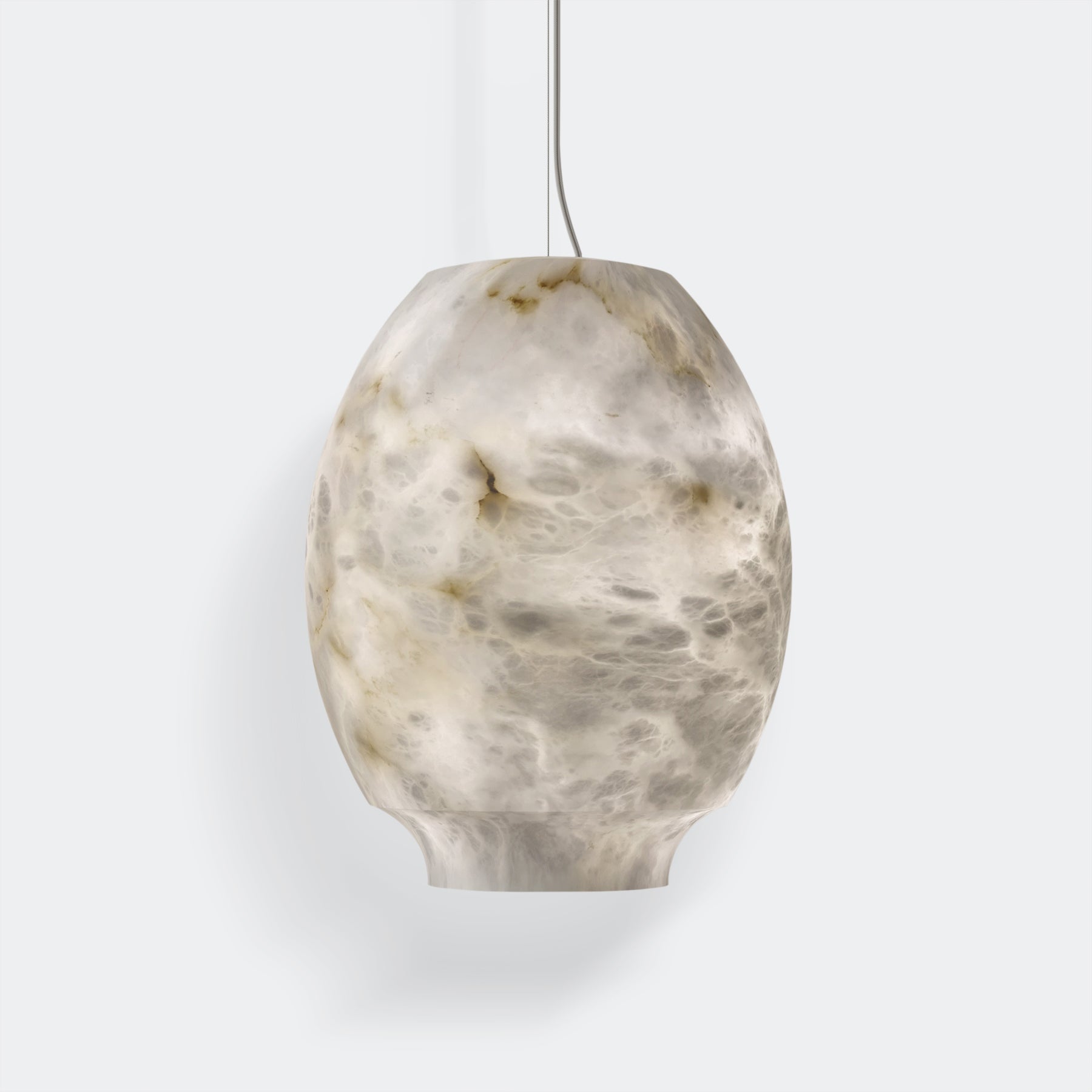 Thalia Minimalist Alabaster Pendant Light - Neutralighting