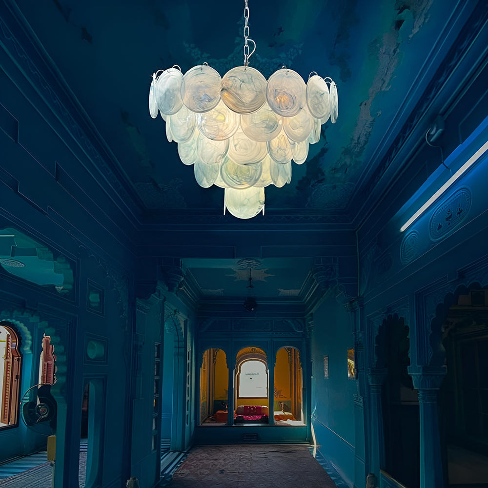 Noctis Premium Elegance Murano Glass Chandelier - Letslighting