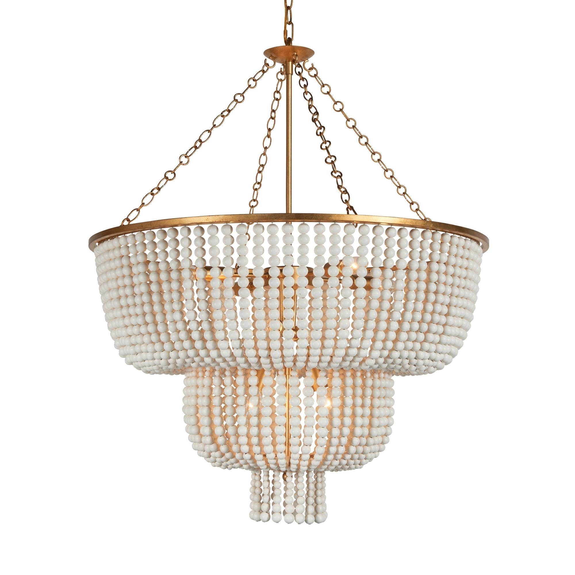 Opal Postmoderner Luxus-Holzleuchter-Letslighting