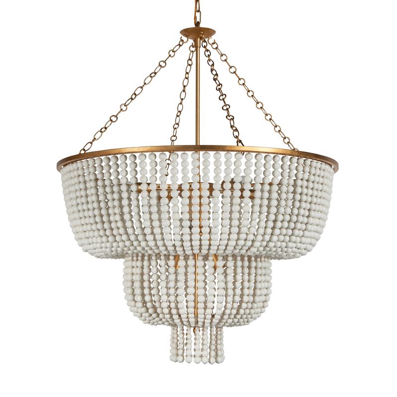 Opal Postmoderner Luxus-Holzleuchter-Letslighting