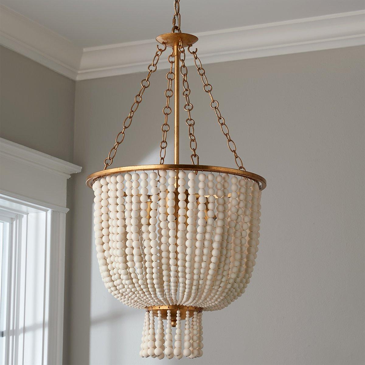 Opal Postmoderner Luxus-Holzleuchter-Letslighting