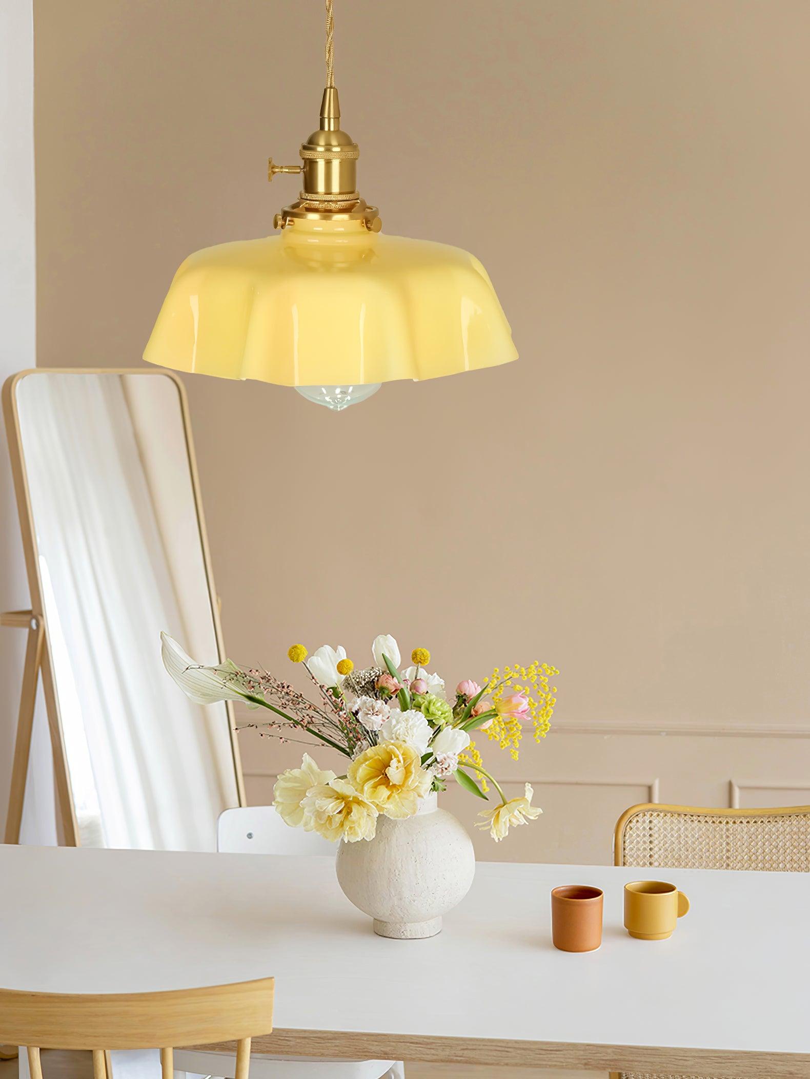 Lustra Pendelleuchte Leuchte Französisch Blume für Esszimmer-Letslighting