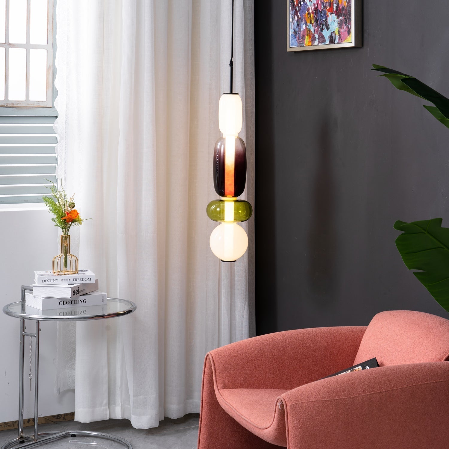 Zodore Moderne Pendelleuchte aus Glas-Letslighting