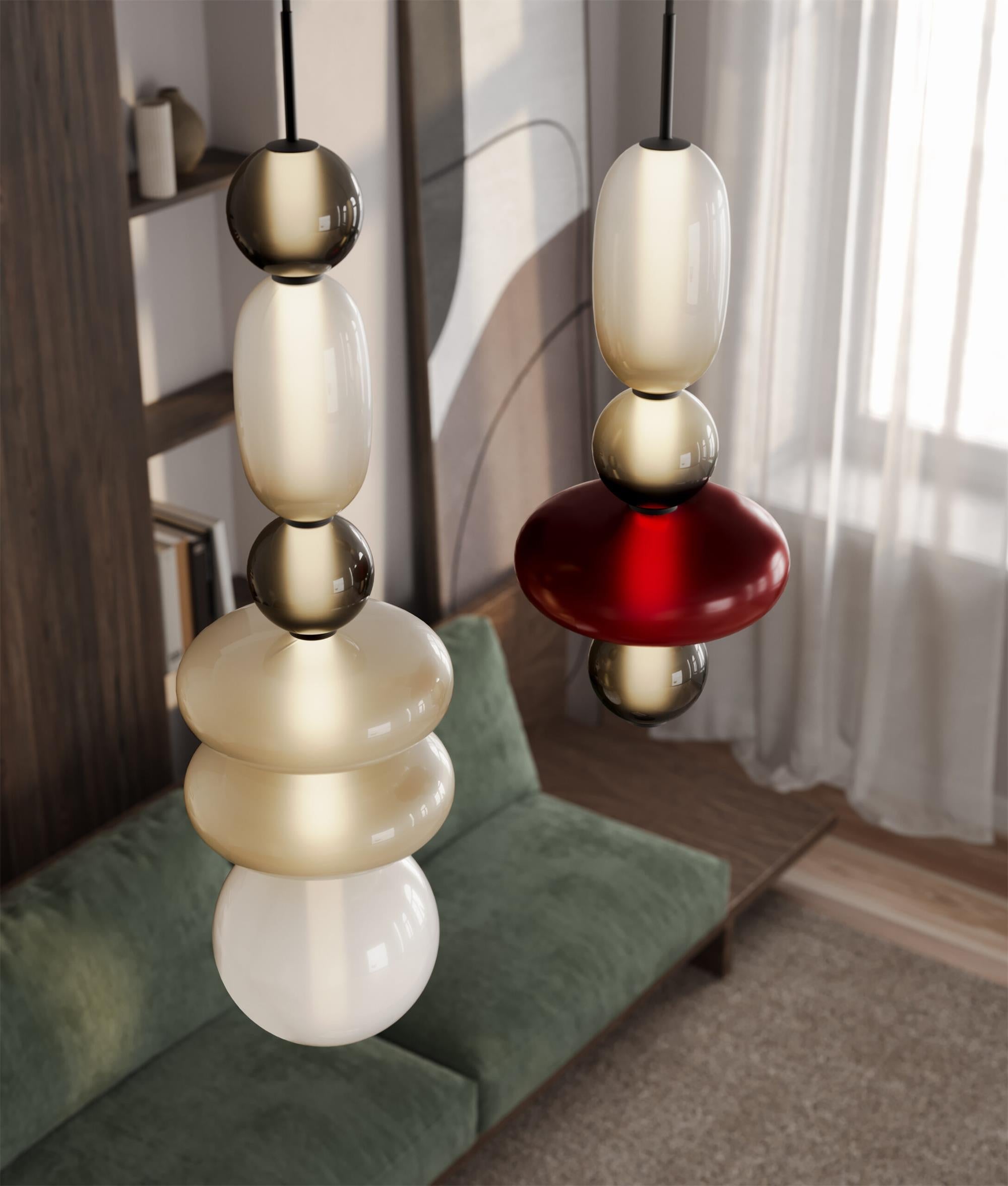 Zodore Moderne Pendelleuchte aus Glas-Letslighting