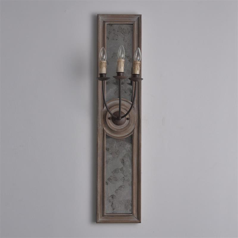 Phasis 3-Licht Spiegel Elegante Vintage Wandleuchte-Letslighting