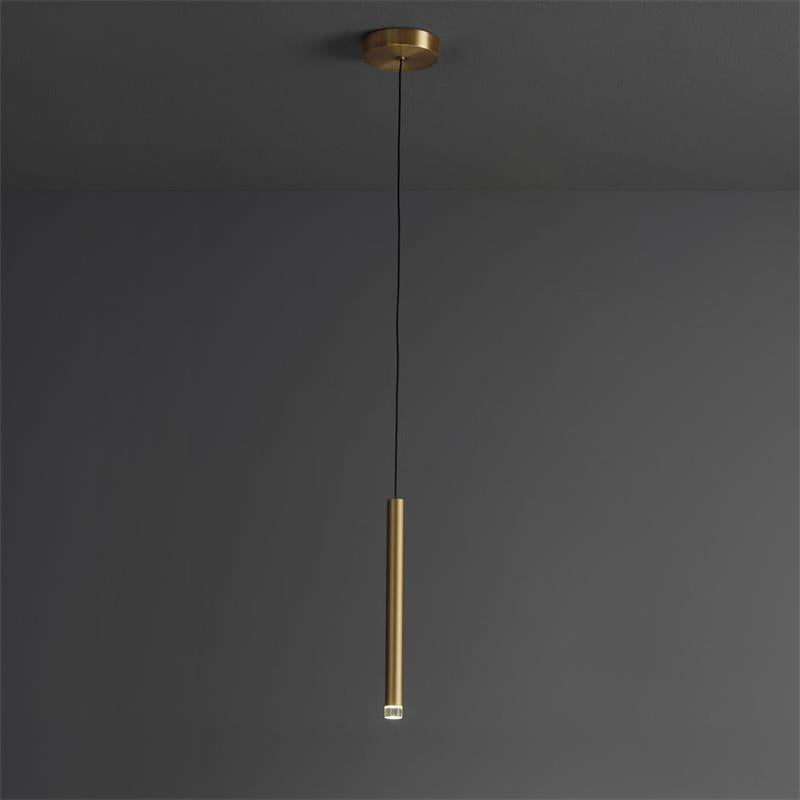 Quint Minimalistischer Kronleuchter aus Messing-Letslighting