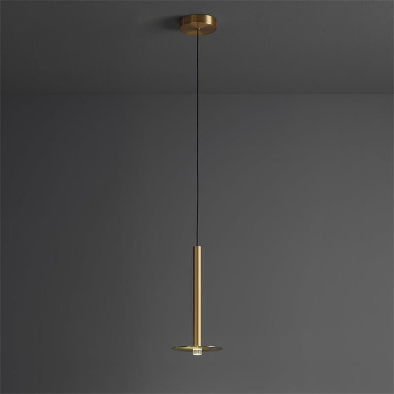 Quint Minimalistischer Kronleuchter aus Messing-Letslighting