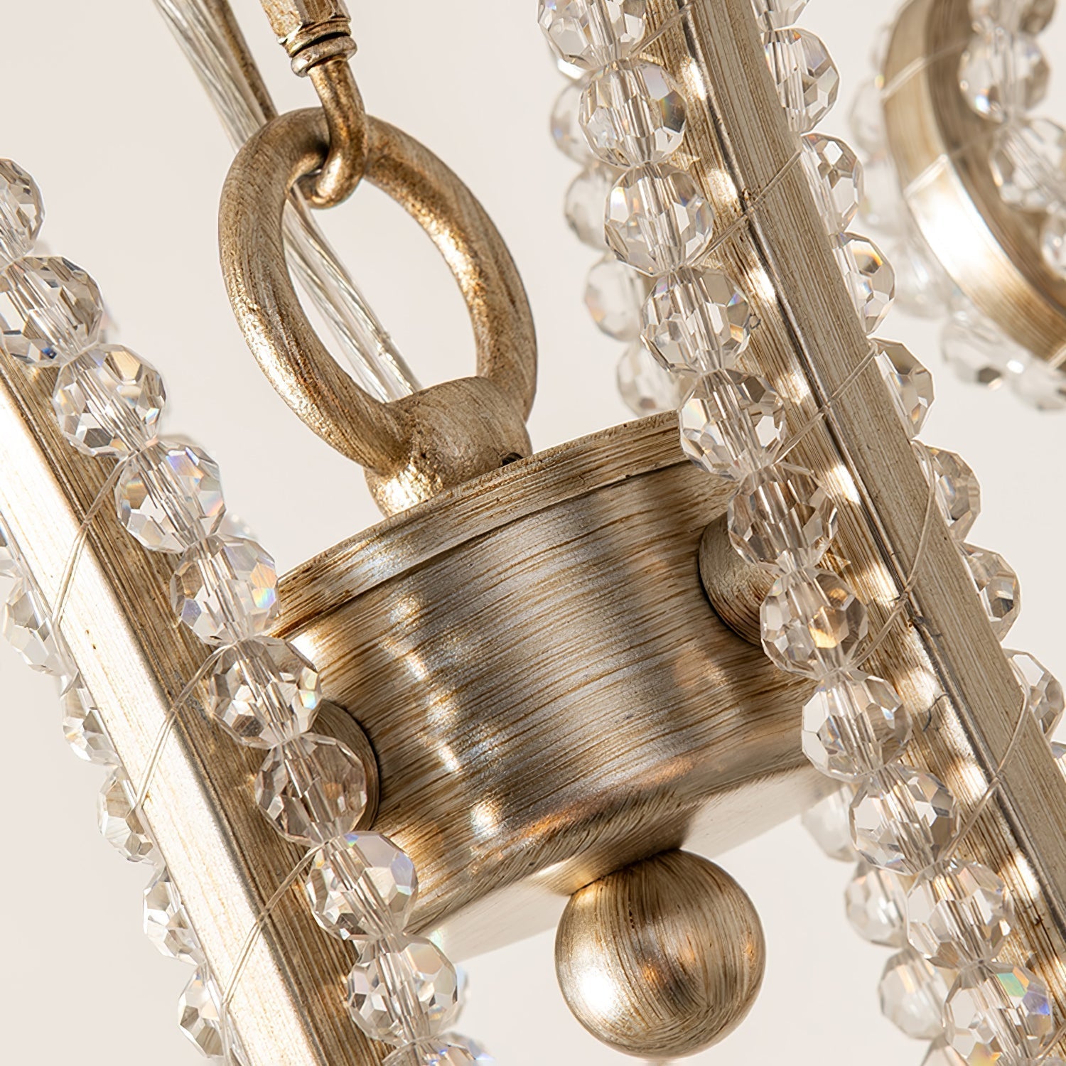 Elysara Crystal Candle Chandelier-Letslighting
