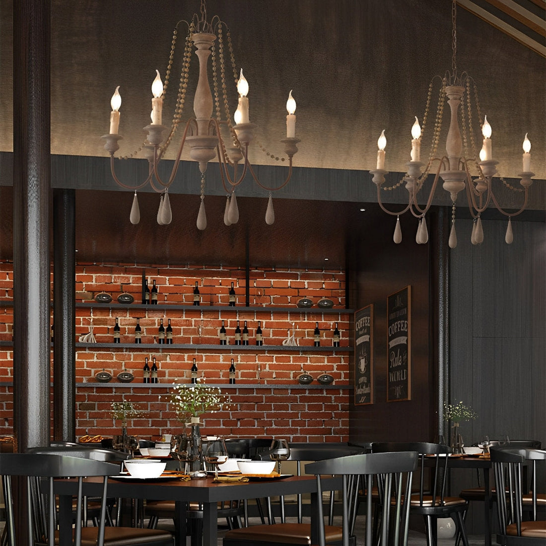 Rive Postmoderner Luxus-Holzleuchter-Letslighting