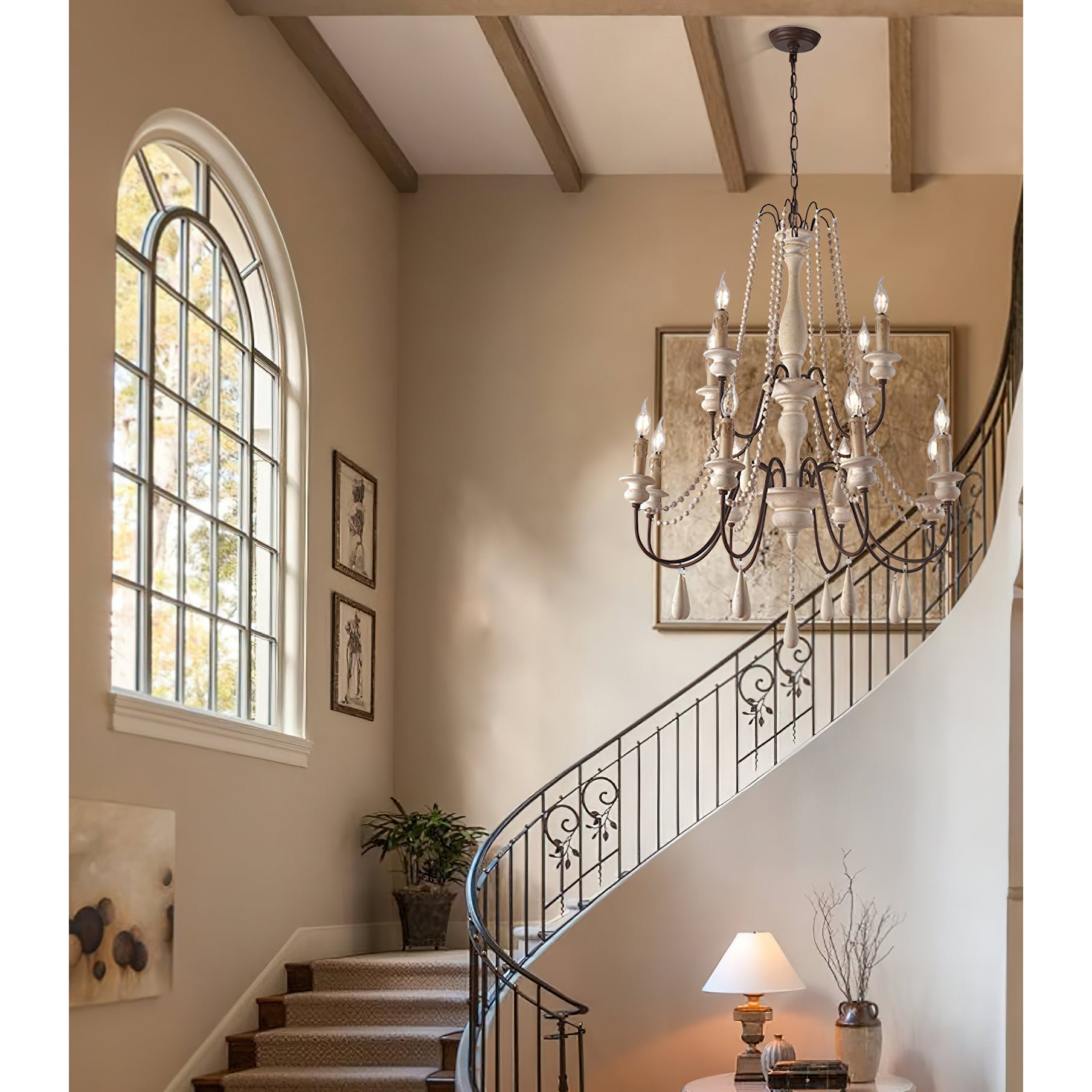 Rive Postmoderner Luxus-Holzleuchter-Letslighting