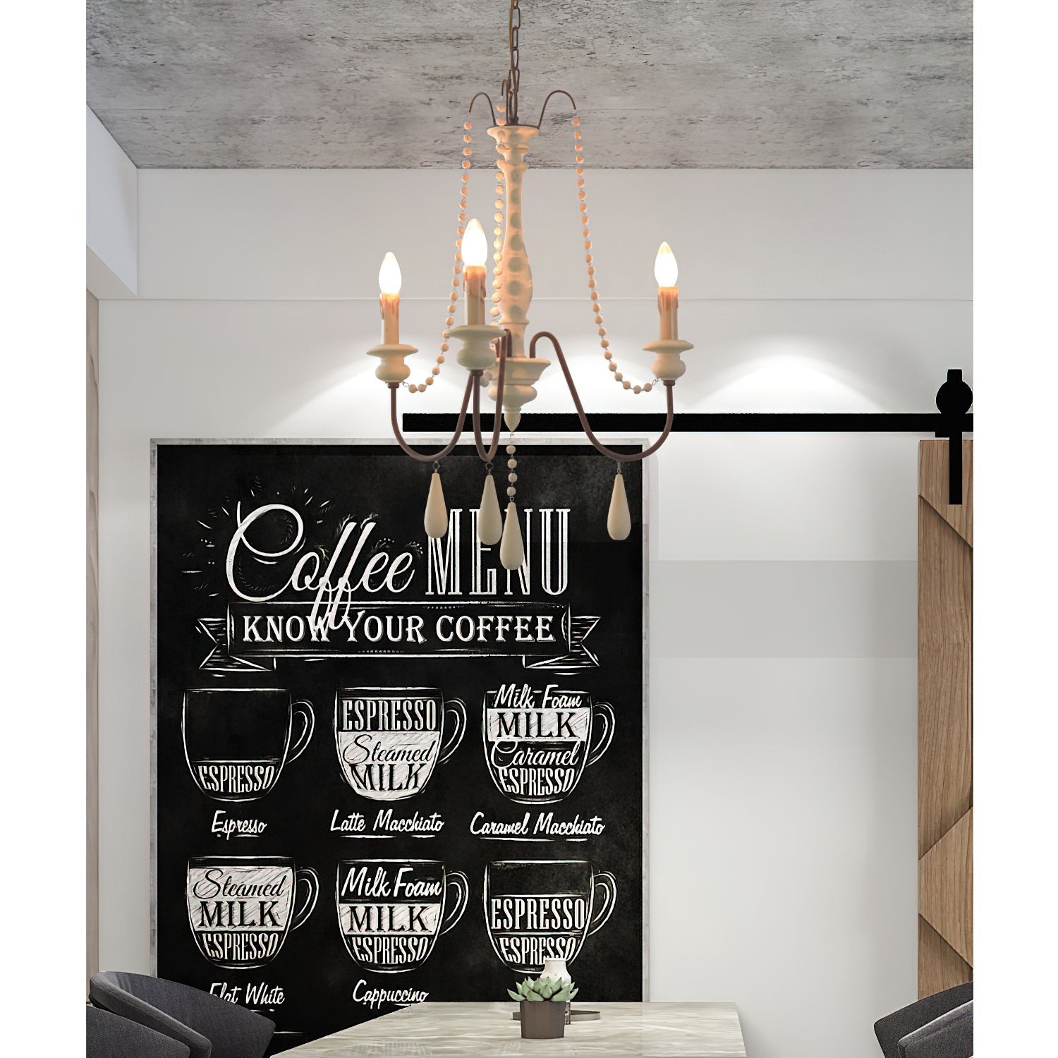 Rive Postmoderner Luxus-Holzleuchter-Letslighting