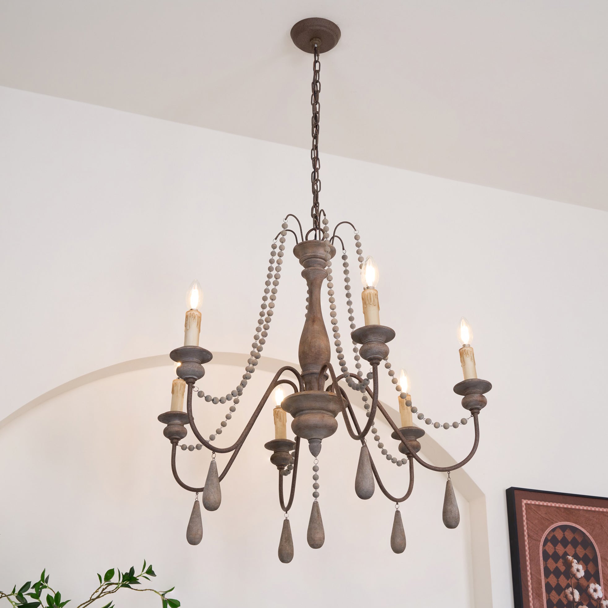 Rive Postmoderner Luxus-Holzleuchter-Letslighting