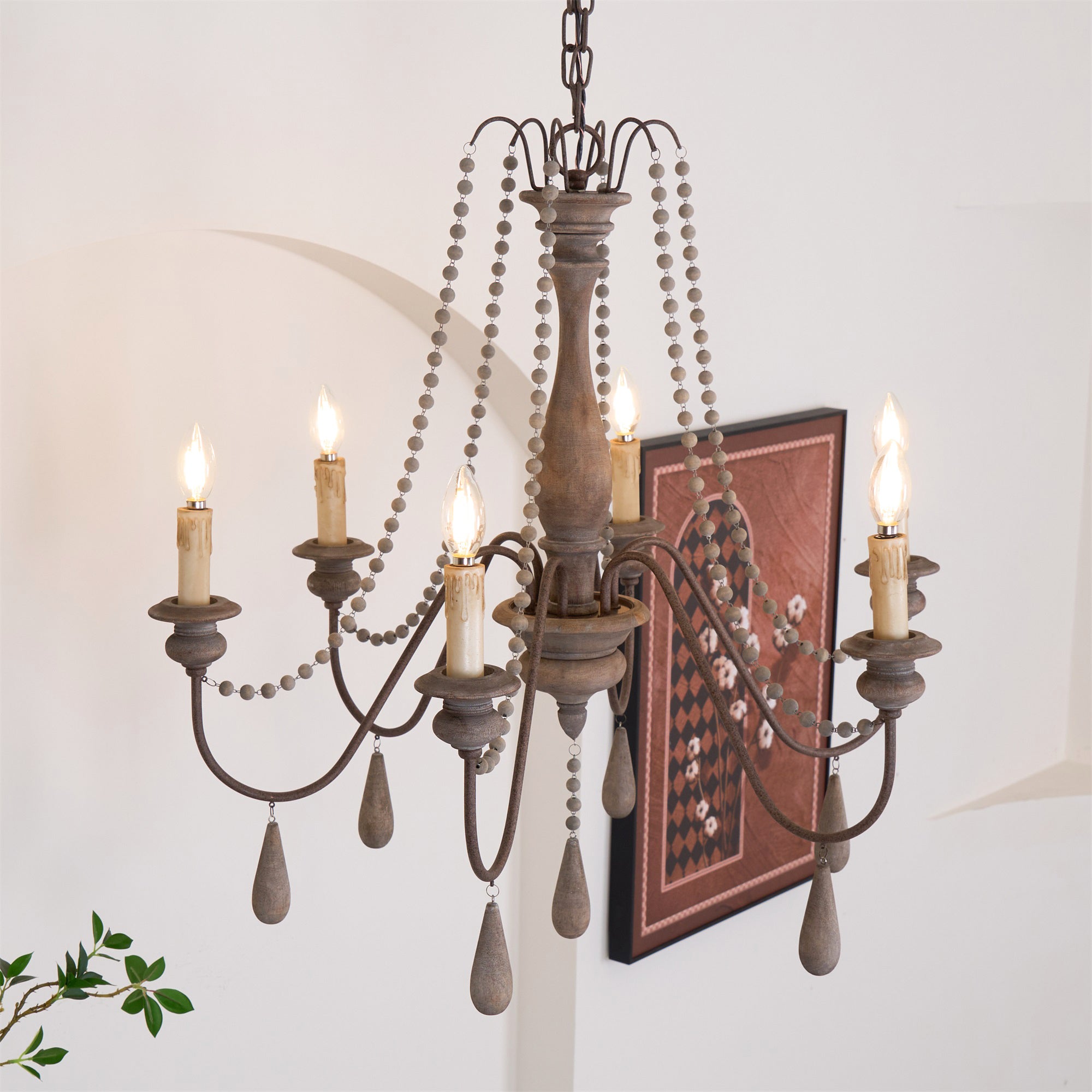 Rive Postmoderner Luxus-Holzleuchter-Letslighting