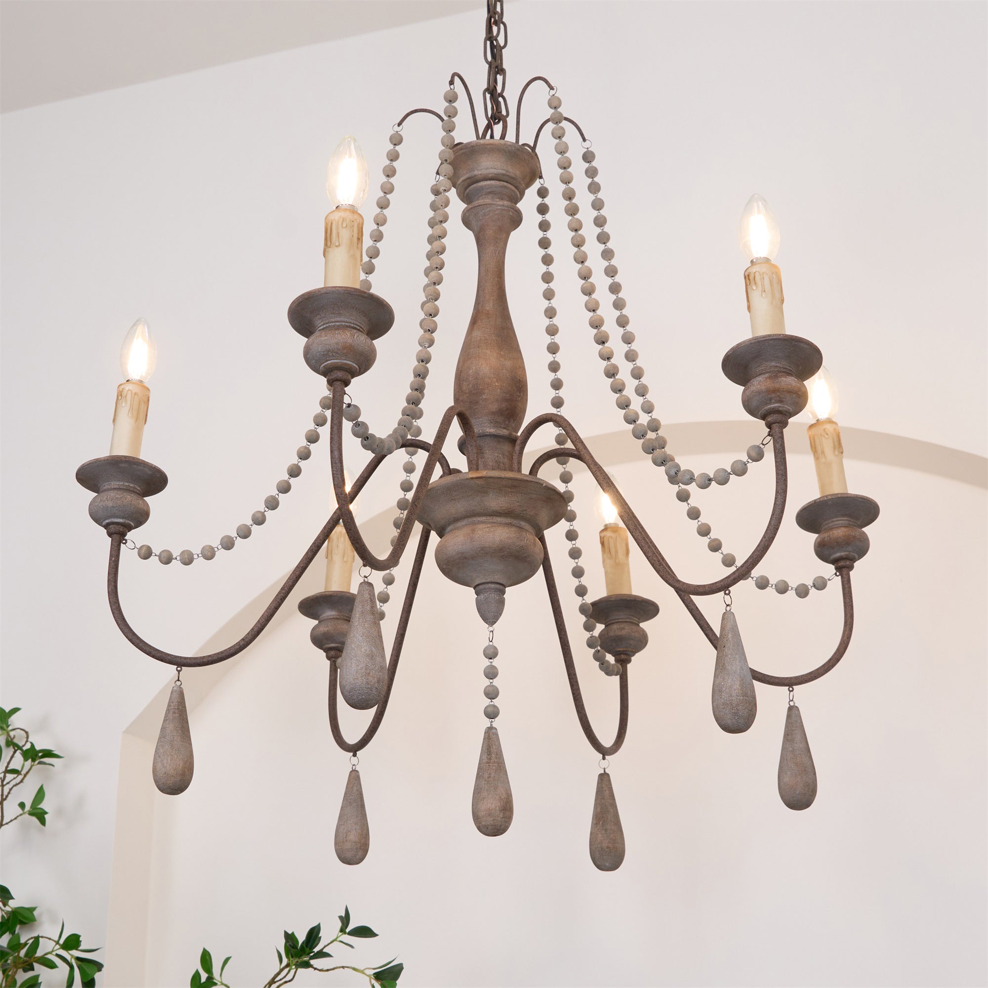 Rive Postmoderner Luxus-Holzleuchter-Letslighting