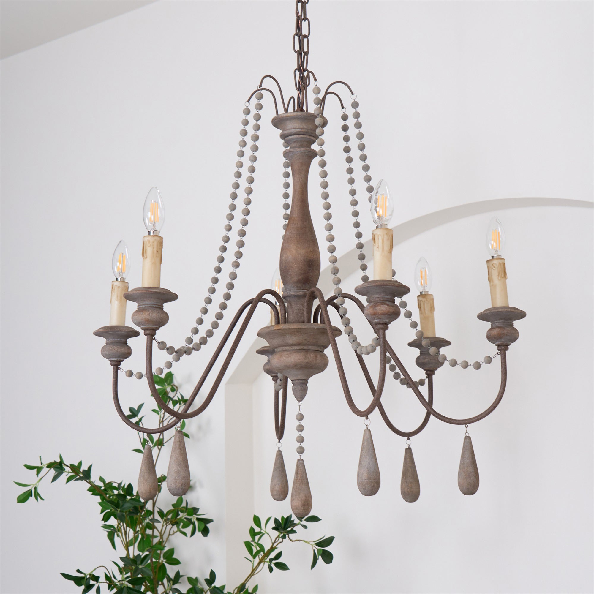 Rive Postmoderner Luxus-Holzleuchter-Letslighting