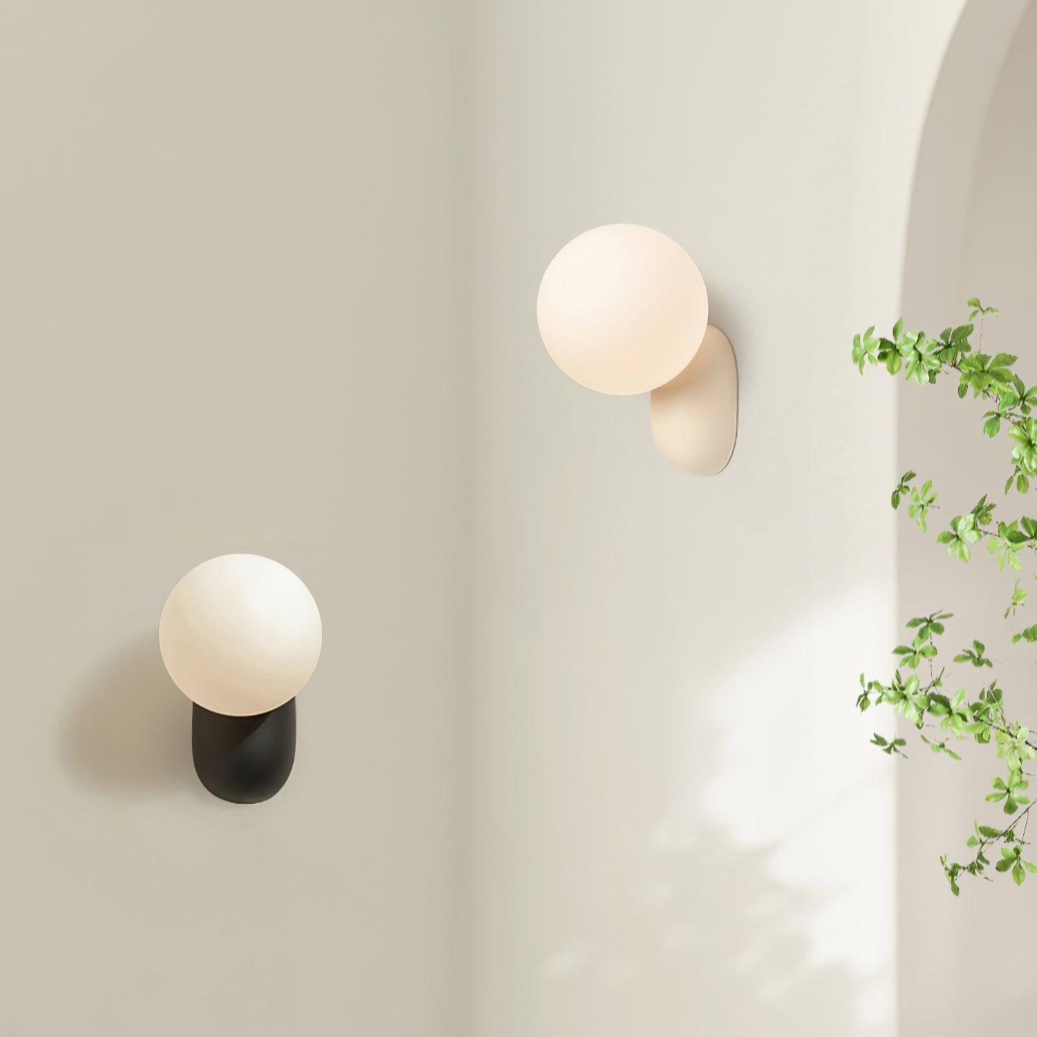Lunara Minimalist Globe Wall Sconce - Letslighting