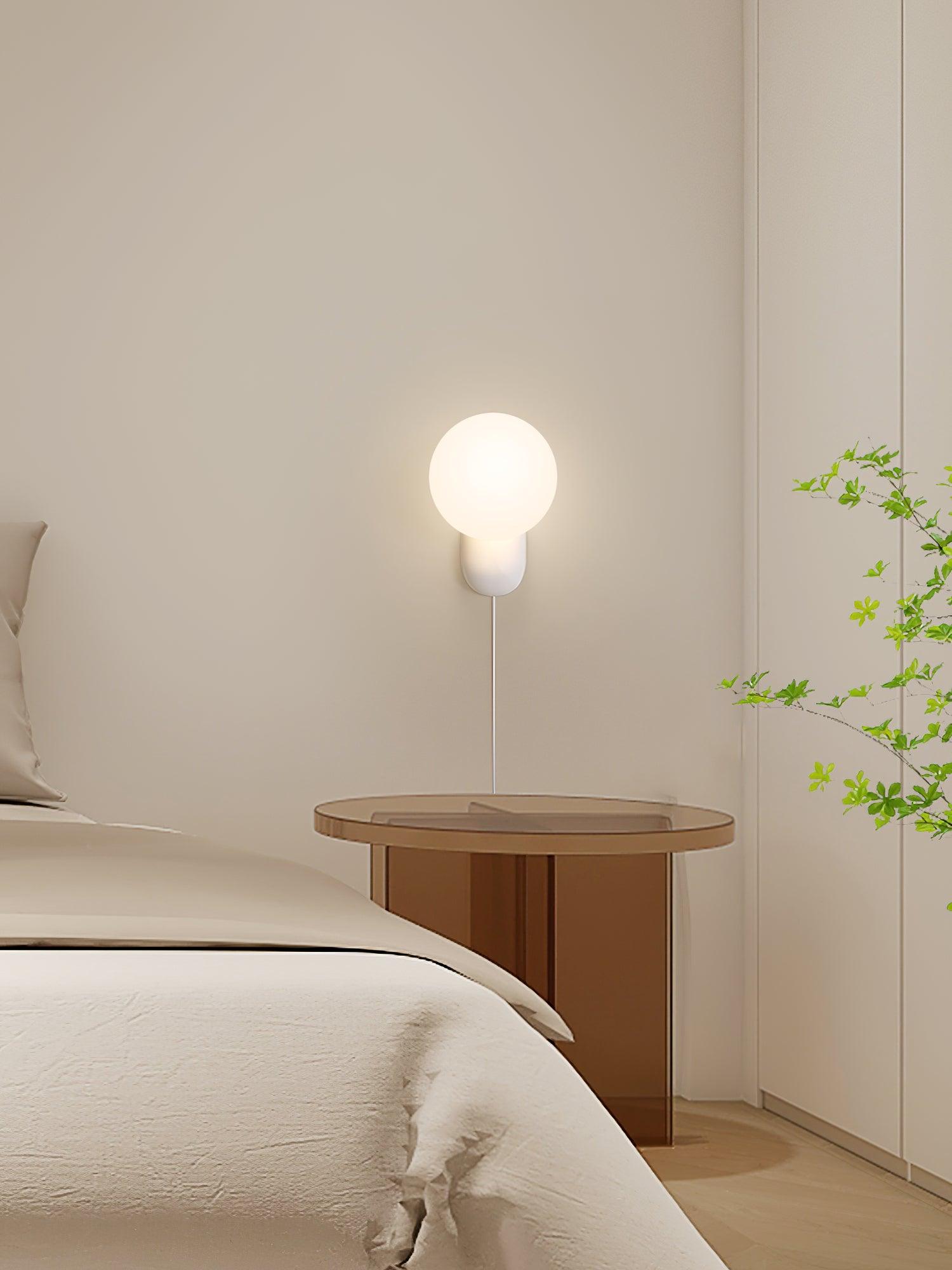 Lunara Minimalist Globe Wall Sconce - Letslighting