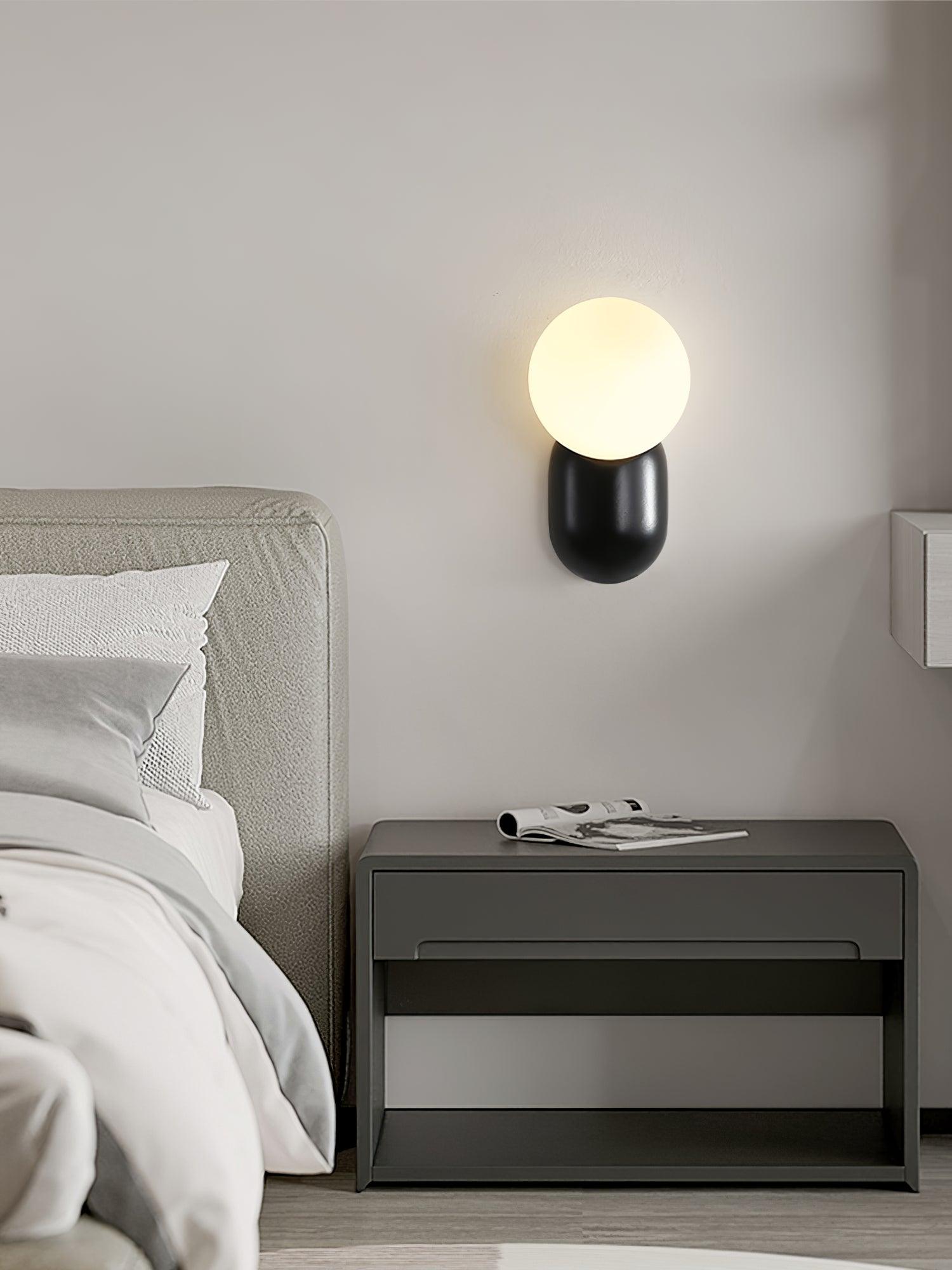 Lunara Minimalist Globe Wall Sconce - Letslighting
