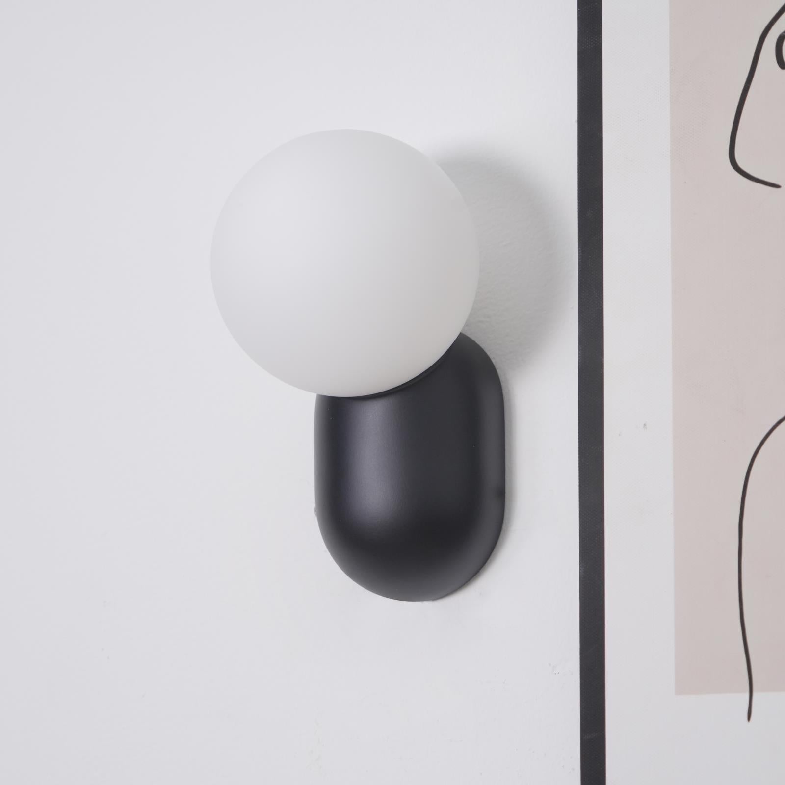 Lunara Minimalist Globe Wall Sconce - Letslighting