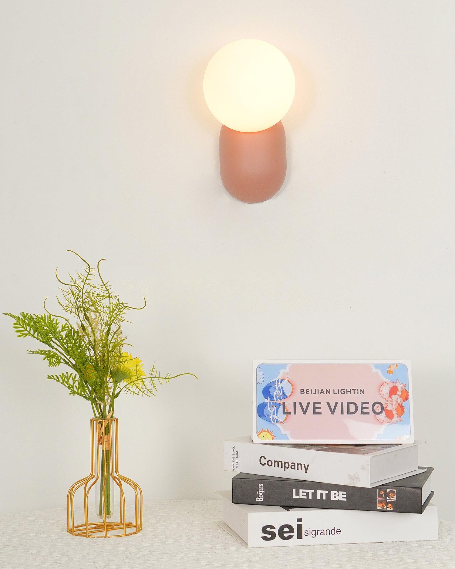 Lunara Minimalist Globe Wall Sconce - Letslighting