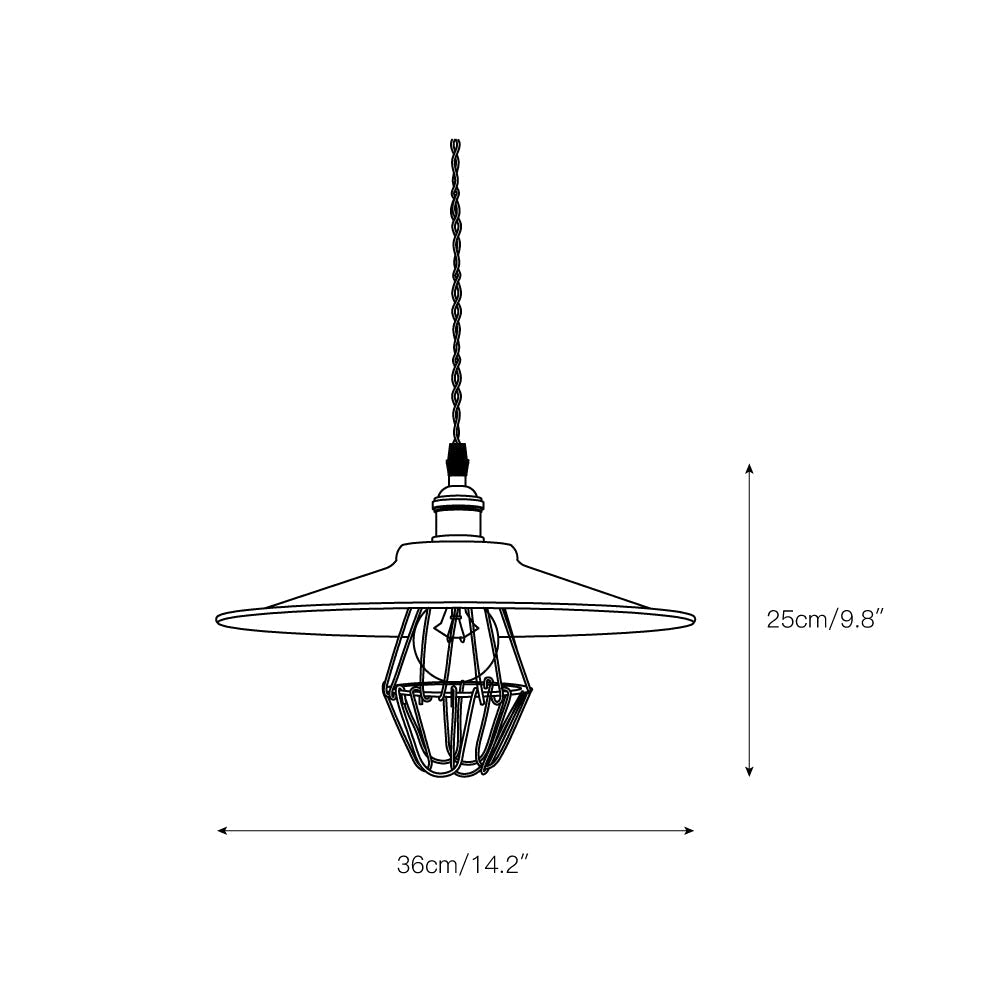 Stella Vintage Industrial Art Pendelleuchte-Letslighting