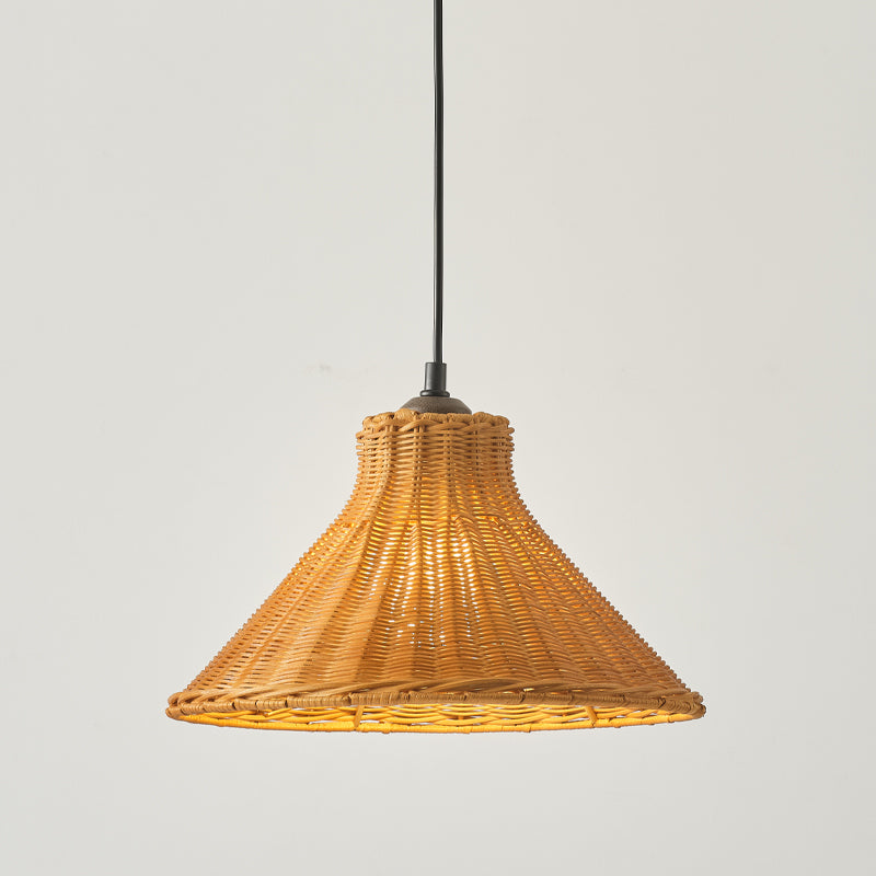 Vamirel Natürliche Rattan Pendelleuchte-Letslighting