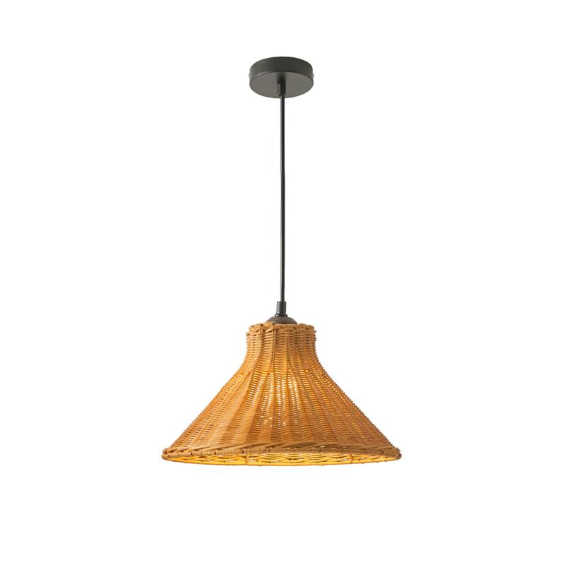 Vamirel Natürliche Rattan Pendelleuchte-Letslighting