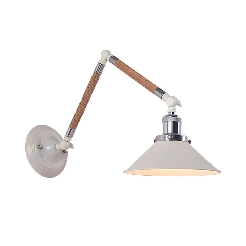 Arisha Modern LED Wandleuchte Weiß, Schlafzimmer, Metall