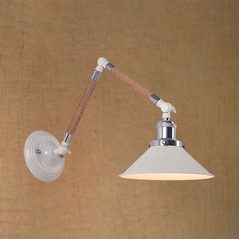 Arisha Modern LED Wandleuchte Weiß, Schlafzimmer, Metall